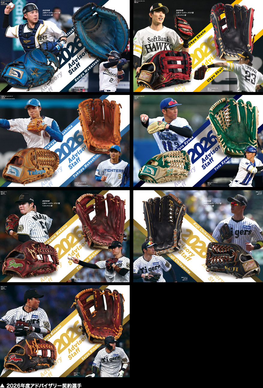 ▲ 2026年度アドバイザリー契約選手